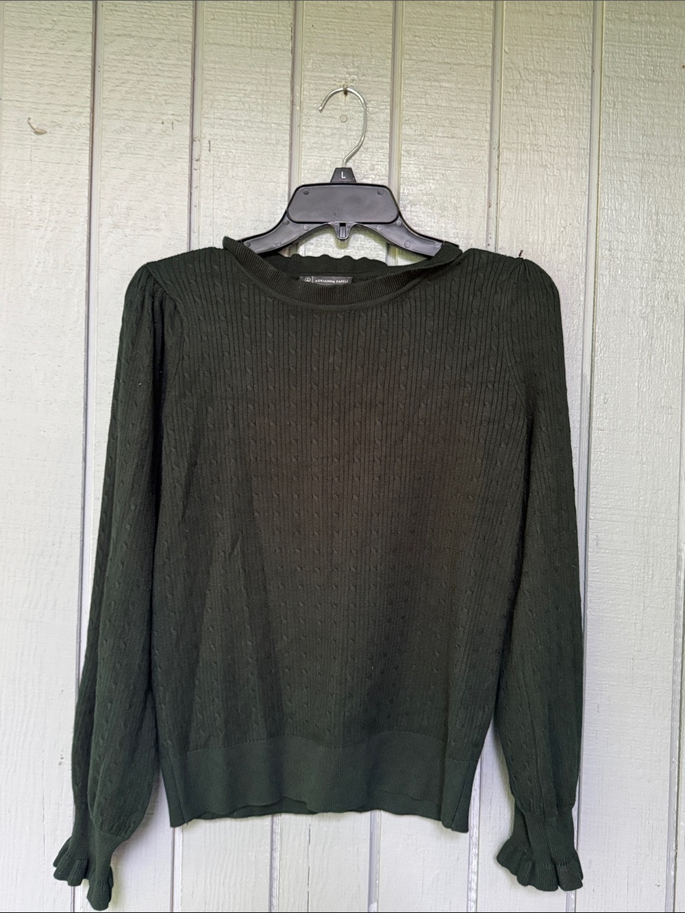 Arianna Papell Green Sweater M